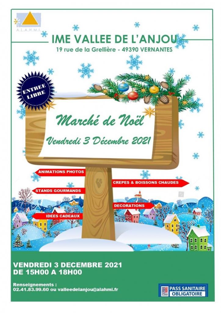 Marché de Noël - IME Vallée de l'Anjou